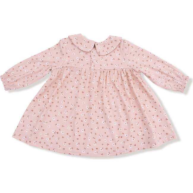 Long Sleeve Dress + Diaper Cover Carrie Floral, Viscose from Bamboo - Dresses - 2