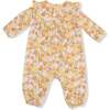 Ruffle Sleeve Romper Sweet Amber Floral - Rompers - 3