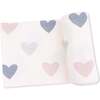Swaddle Blanket Hearts, Modal Rib - Swaddles - 1 - thumbnail