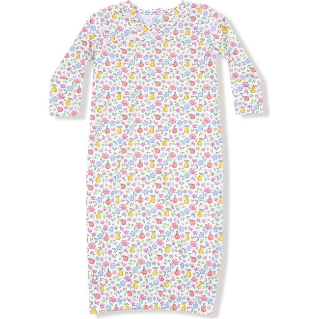 Kimono Gown Fall Fruit Floral