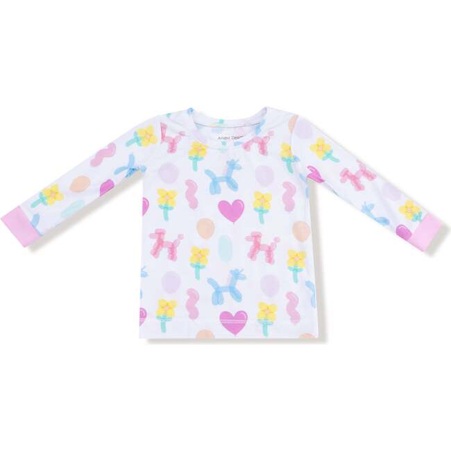 Long Sleeve Loungewear Set Balloon Animals Pink - Mixed Apparel Set - 2