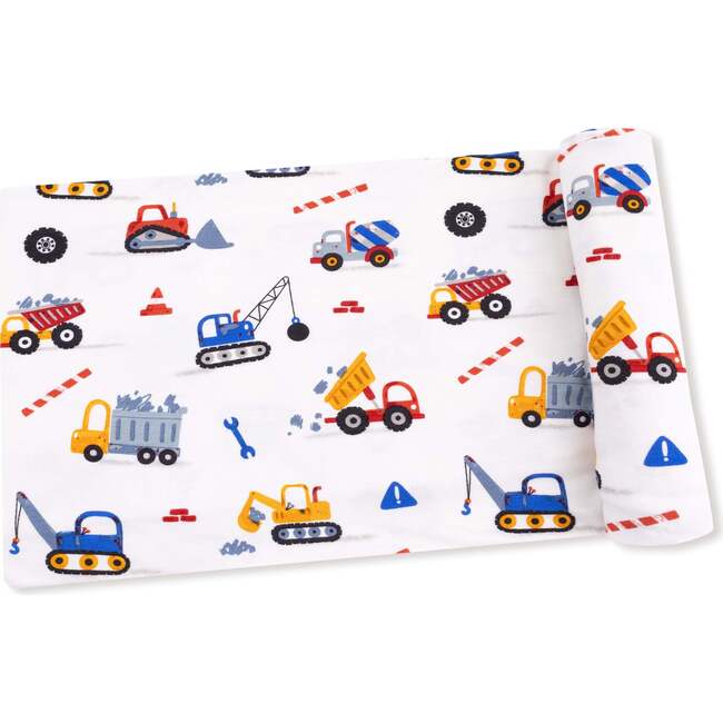 Swaddle Blanket Crayon Construction