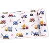Swaddle Blanket Crayon Construction - Swaddles - 1 - thumbnail