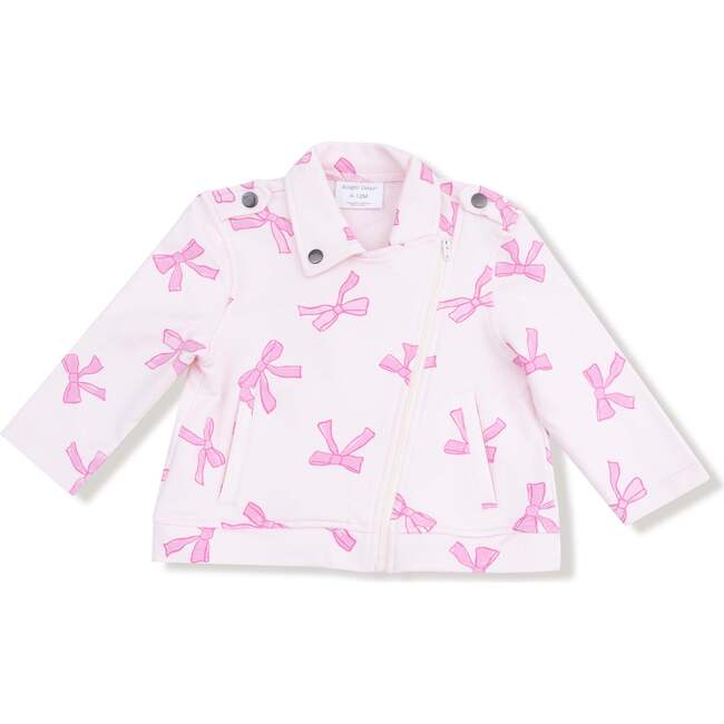 Motorcycle Jacket French Terry, Pretty Bows