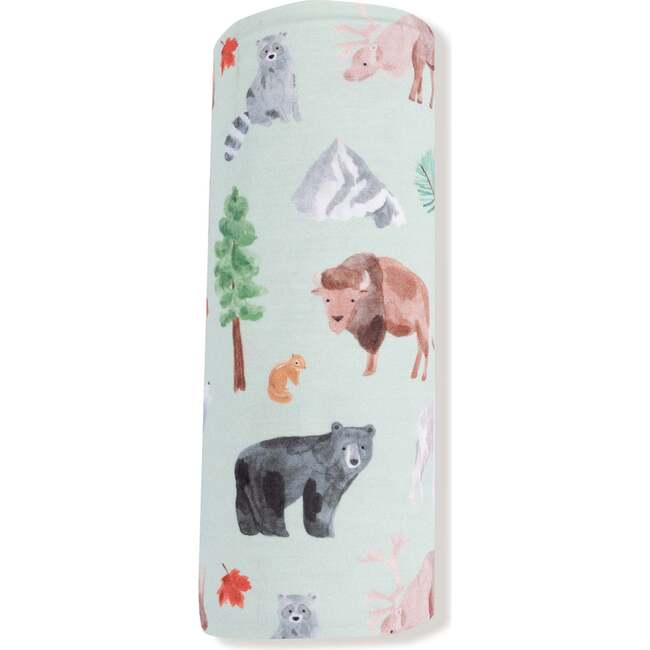 Swaddle Blanket American Woodland Animals - Swaddles - 2