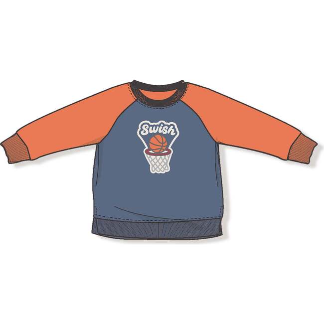 Basketbal Raglan Sweatshirt