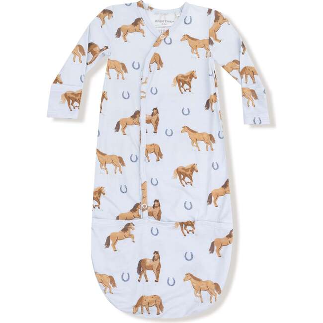 Bundle Gown Horses, Blue