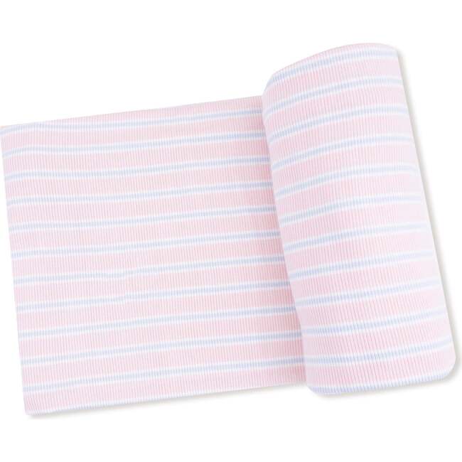 Swaddle Blanket Basics, Multi Stripe, Pink