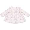 Long Sleeve High Wasited Top with Ruffles + Legging French Terry, Antoinette Floral - Mixed Apparel Set - 2