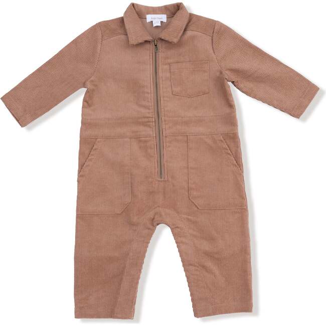 Retro Jumpsuit Corduroy, Cafe Au Lait