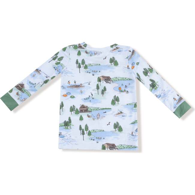 Long Sleeve Loungewear Set Lake Life - Mixed Apparel Set - 2