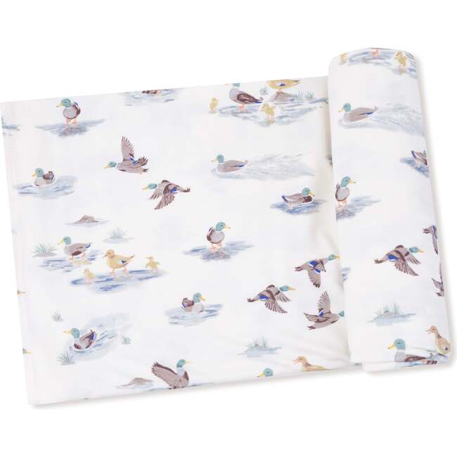 Swaddle Blanket Migrating Mallards