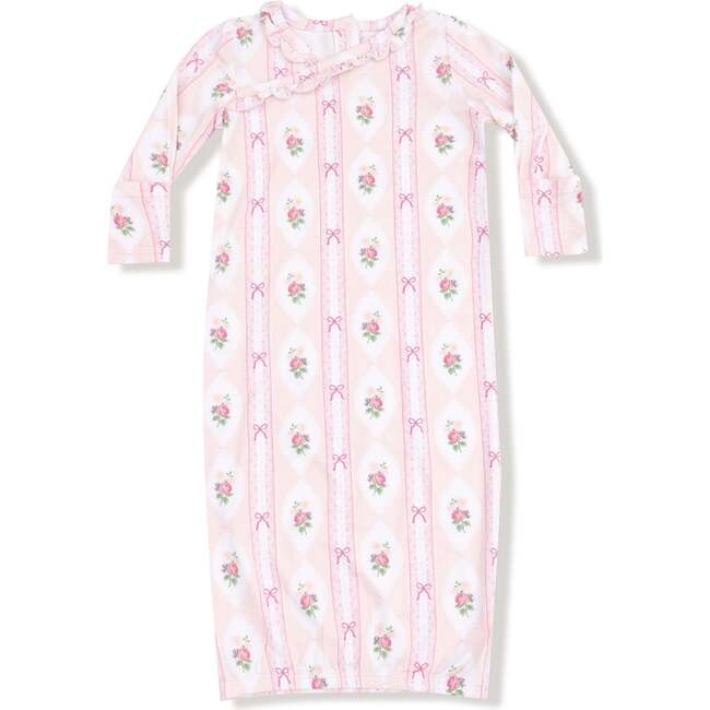 Kimono Gown Ogee Lace Floral