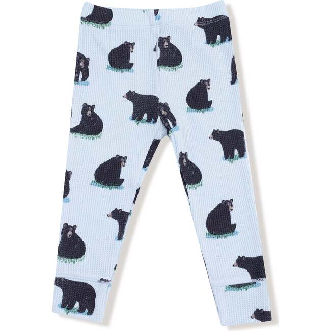 Long Sleeve Loungewear Set Black Bears - Mixed Apparel Set - 3