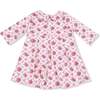 Box Pleat Dress & Diaper Cover, Rose Bow Lattice Rose Bow Lattice - Dresses - 2