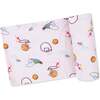 Swaddle Blanket Basketball Pink - Swaddles - 1 - thumbnail