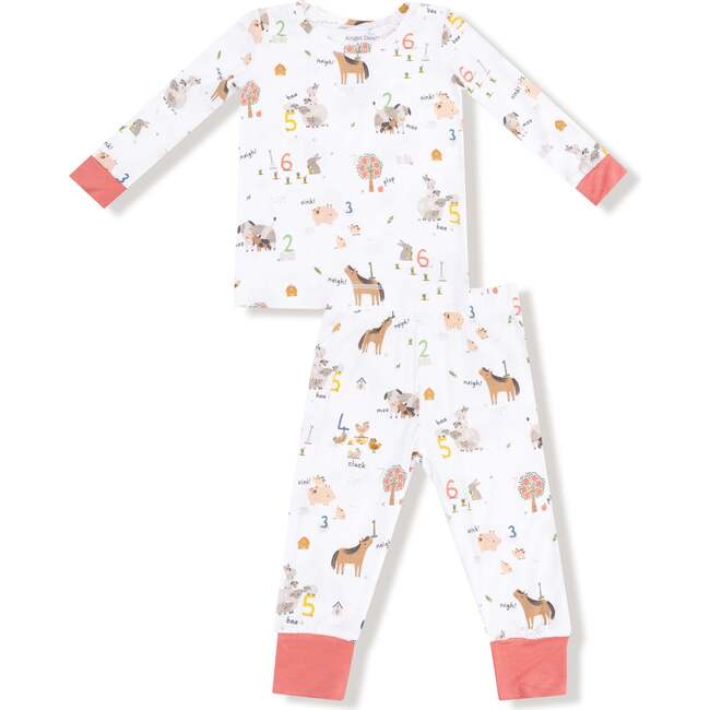 Long Sleeve Loungewear Set Farm Sounds