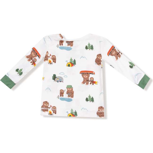 Long Sleeve Loungewear Set Bigfoot Camping - Mixed Apparel Set - 2