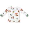 Long Sleeve Loungewear Set Bigfoot Camping - Mixed Apparel Set - 2