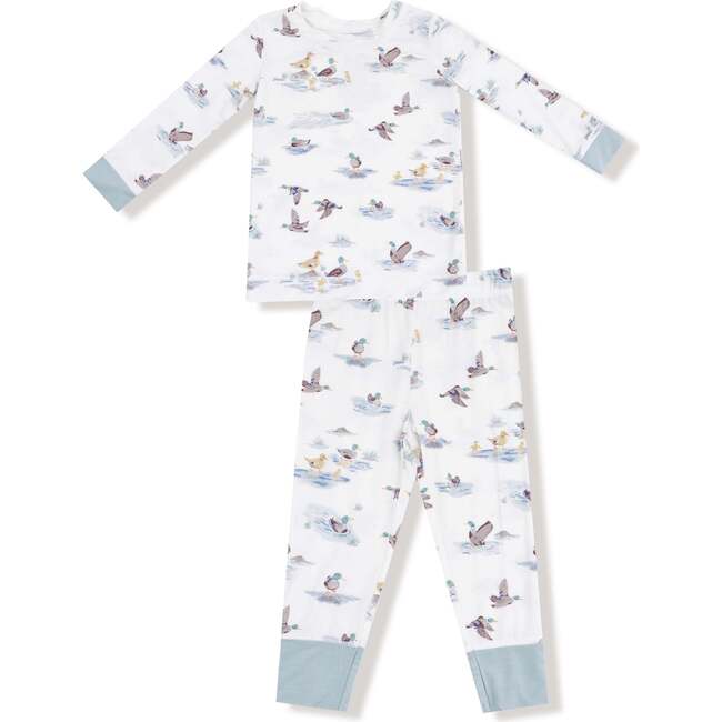Long Sleeve Loungewear Set Migrating Mallards