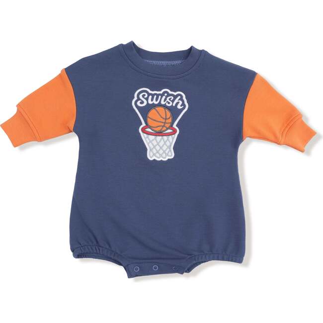 Sweatshirt Bubble with Basketball Patch