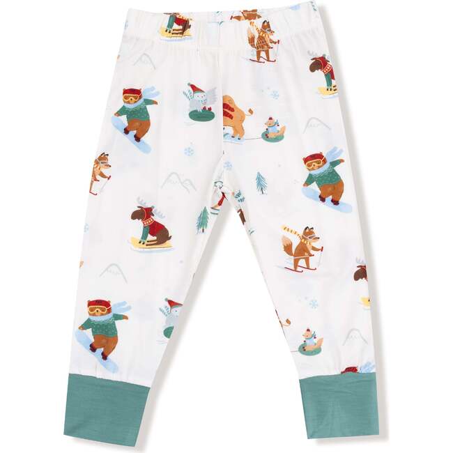 Long Sleeve Loungewear Set Winter Animal Sports - Mixed Apparel Set - 2