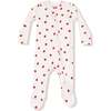 2 Way Zipper Footie Tiny Apples - Footie Pajamas - 1 - thumbnail