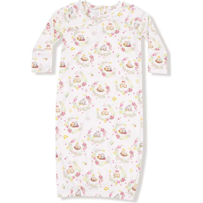 Kimono Gown Floral Owl Families
