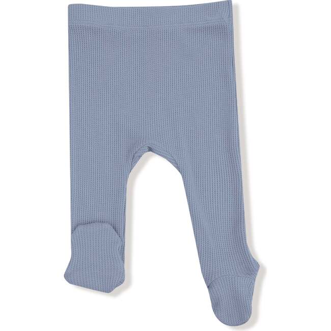 2 Piece Long Sleeve Kimono Footed Pant Basics, Blue Blizzard - Mixed Apparel Set - 2