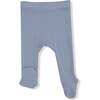 2 Piece Long Sleeve Kimono Footed Pant Basics, Blue Blizzard - Mixed Apparel Set - 2