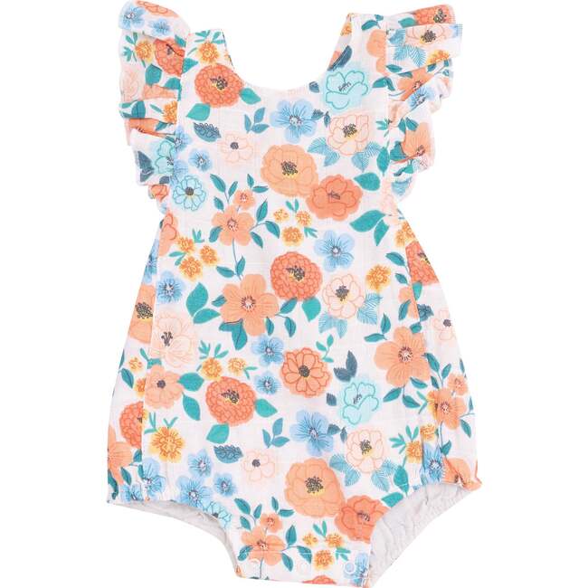 Sunsuit, Flower Cart - Rompers - 1
