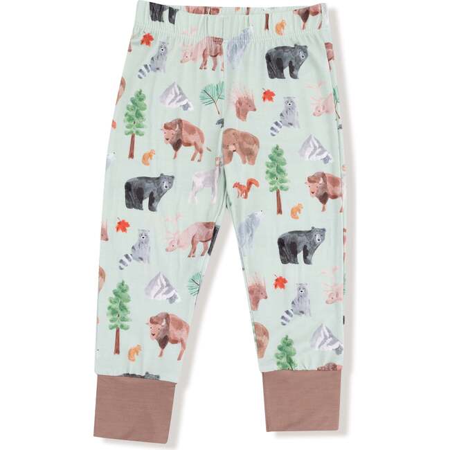 Long Sleeve Loungewear Set American Woodland Animals - Mixed Apparel Set - 3