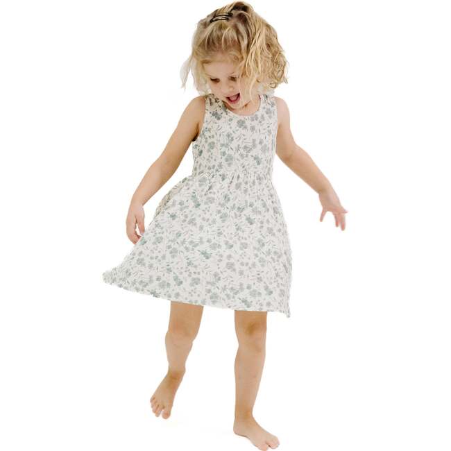 Tank Dress, Baby's Breathe Floral - Dresses - 1