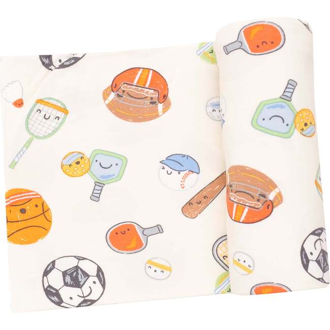 Swaddle Blanket, Sports Ball Friends - Swaddles - 1