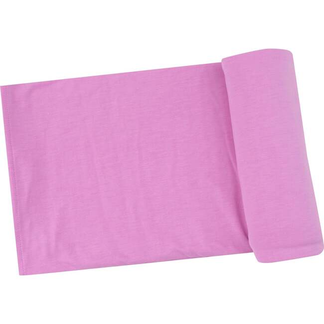 Swaddle Blanket, Solid Cyclamen - Swaddles - 1