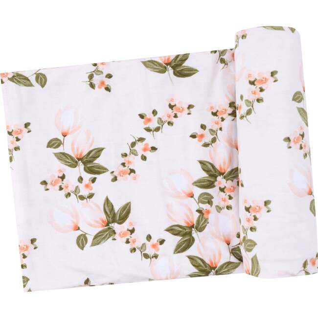 Swaddle Blanket, Floating Magnolia - Swaddles - 1