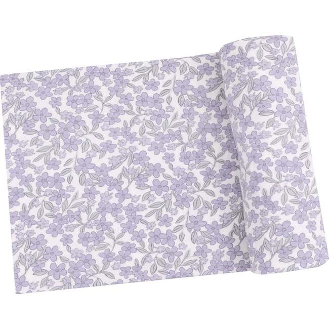 Swaddle Blanket, Forget Me Not Floral - Swaddles - 1