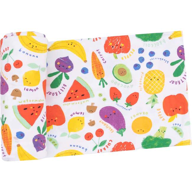 Swaddle Blanket, Eat The Rainbow - Swaddles - 1
