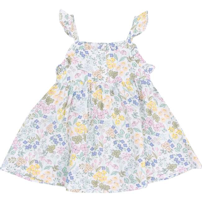 Paperbag Ruffle Sundress, Samantha Floral - Dresses - 1
