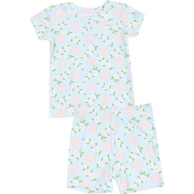 Loungewear Short Set, Vintage Daisy - Mixed Apparel Set - 1