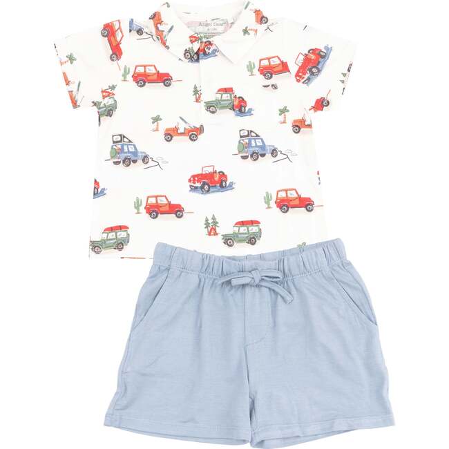 Polo Shirt & Short, Off-Road Adventure - Mixed Apparel Set - 1