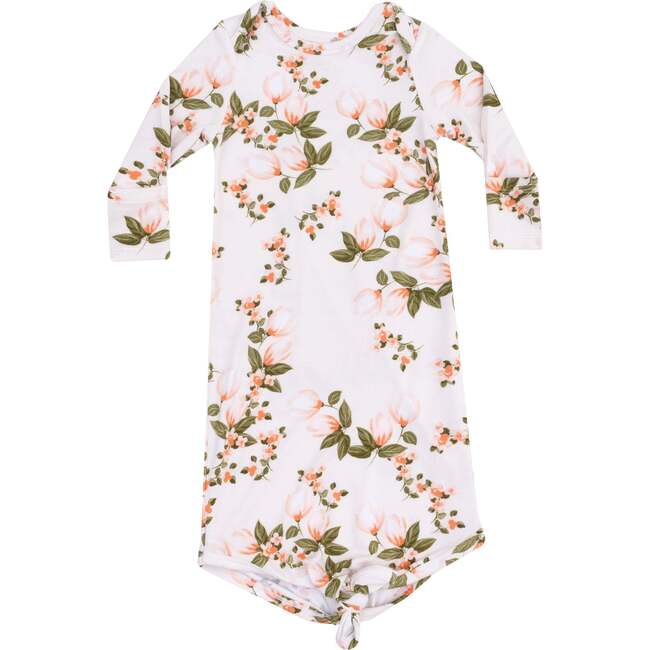 Knotted Gown, Floating Magnolia - Nightgowns - 1