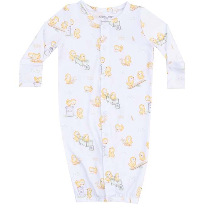 Convertible Gown, Baby Chicks - Nightgowns - 1