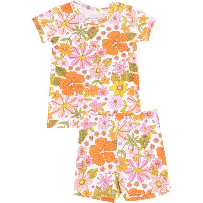 Loungewear Short Set, Boho Beachy Floral - Mixed Apparel Set - 1