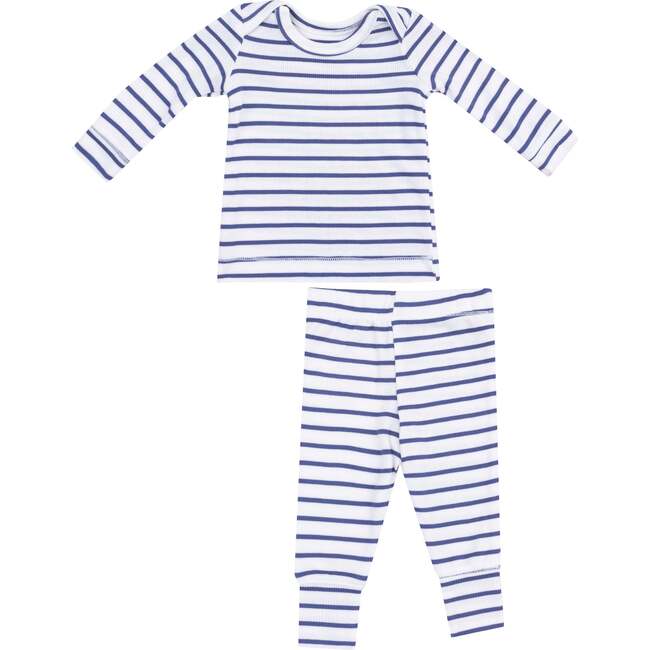 Loungewear Set, Stripe Vintage Navy - Mixed Apparel Set - 1