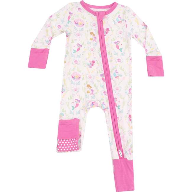 2 Way Zipper Romper, Mermaids - Rompers - 1
