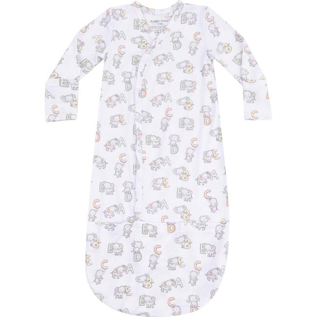 Bundle Gown, Vintage Elephant ABC - Nightgowns - 1