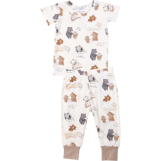 Sleepytime Bears Loungewear Set, Beige - Mixed Apparel Set - 1