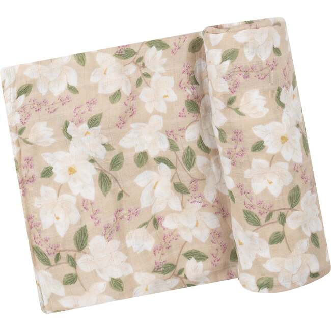 MAGNOLIAS SWADDLE BLANKET, Multi - Swaddles - 1