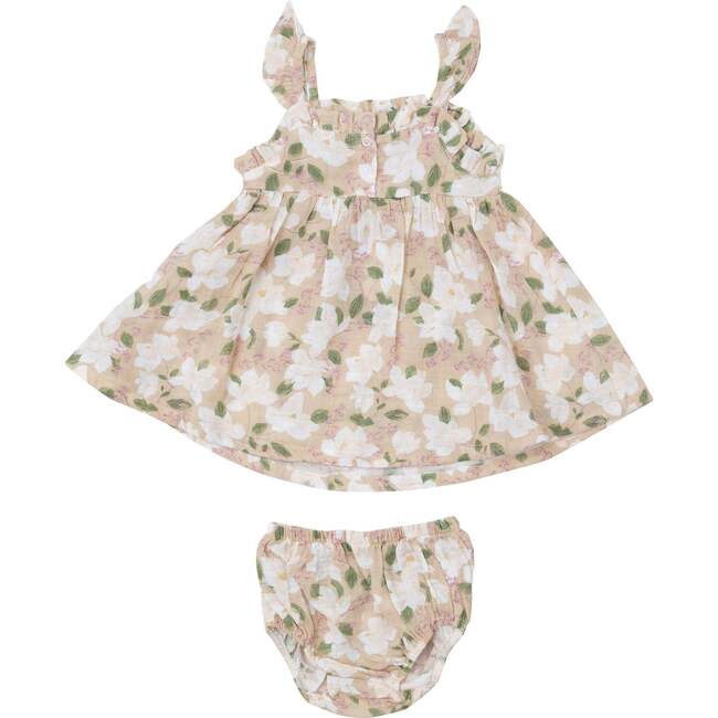 MAGNOLIAS PAPERBAG RUFFLE SUNDRESS WITH DC, Multi - Dresses - 2
